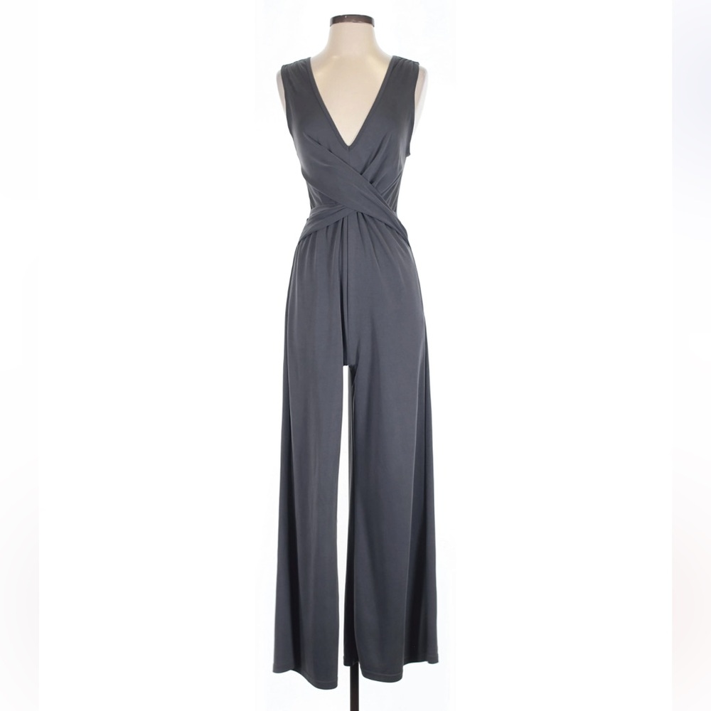 Fabletics Gray Women's Wide Leg Jumpsuit